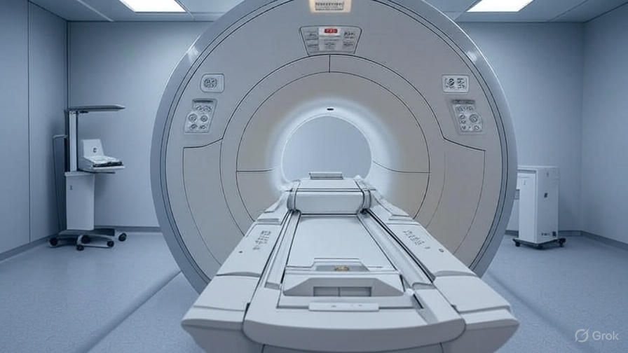 An MRI scan machine